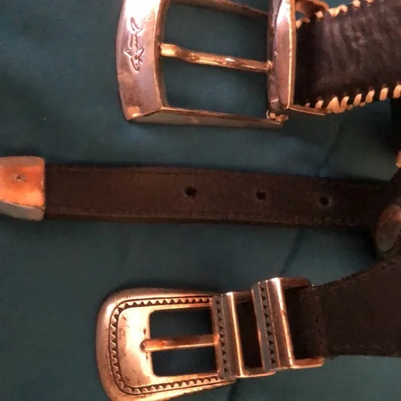4 vintage Designer Belts - Picture 9 of 11